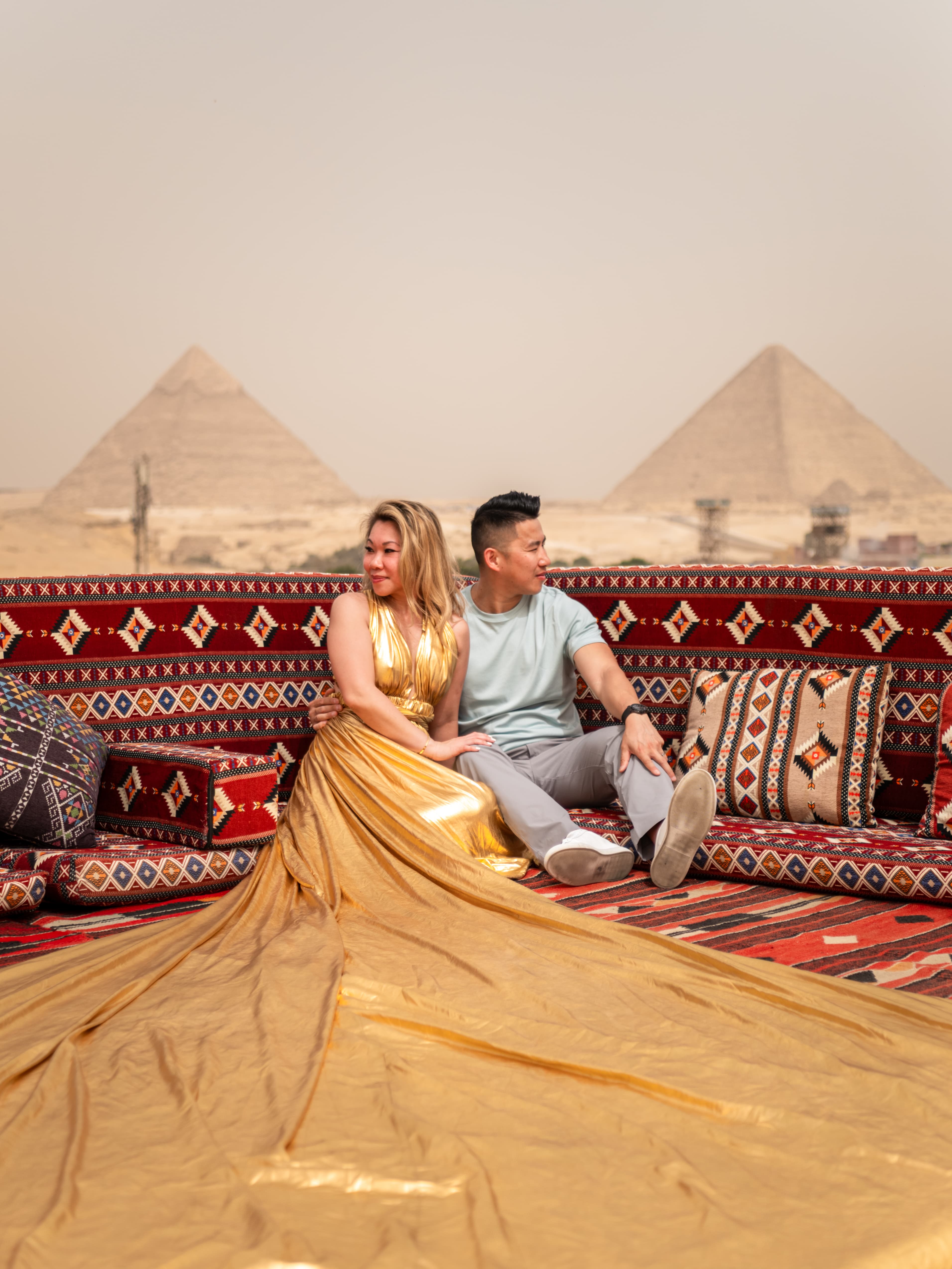 Travel photoshoot example