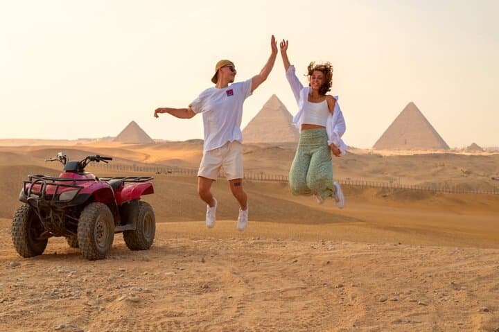 Giza Pyramids Sunset Tour with ATV Quad Bike Ride